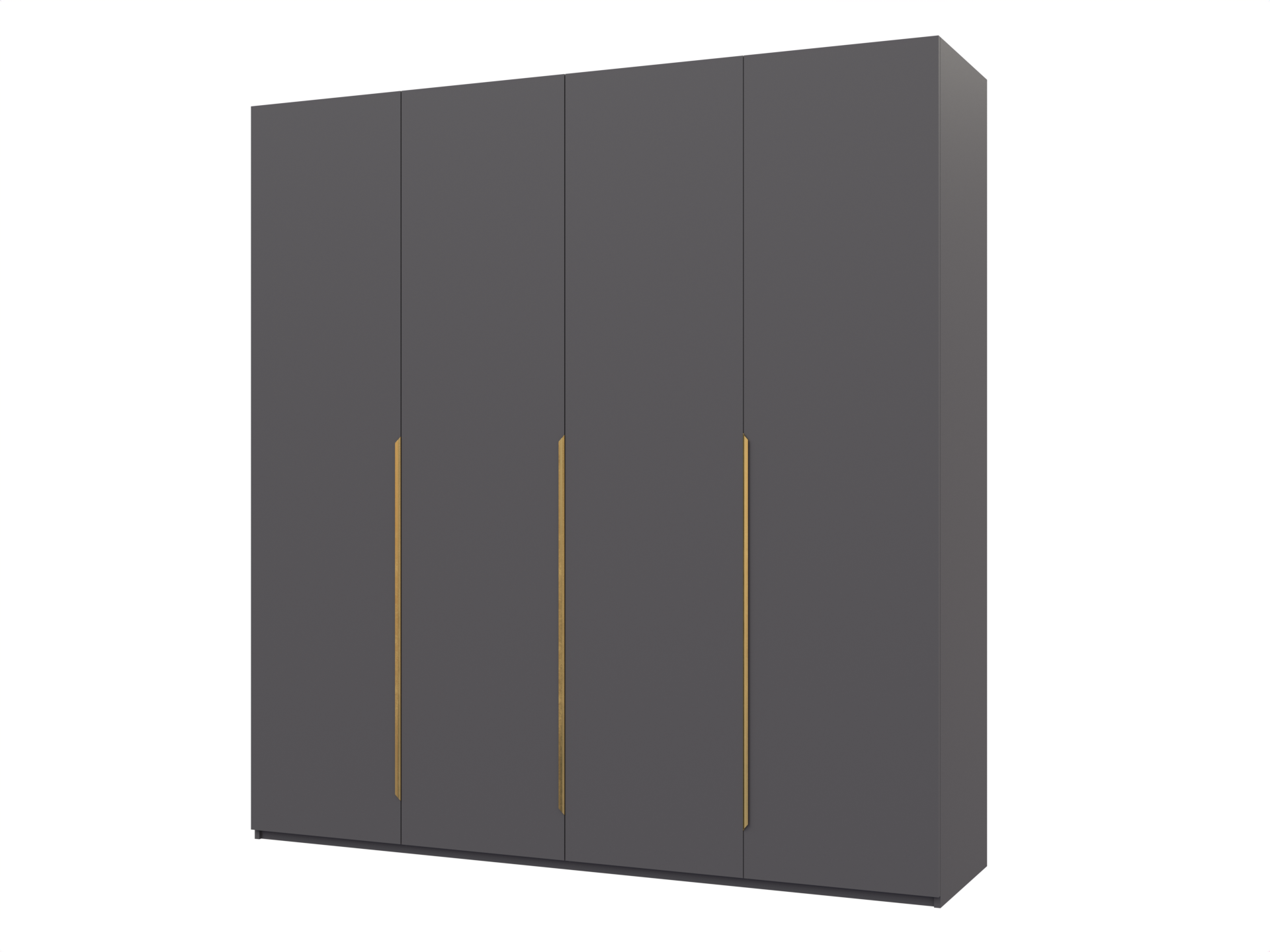 Распашной шкаф Пакс Альхейм 14 grey (gold) ИКЕА (IKEA) изображение товара